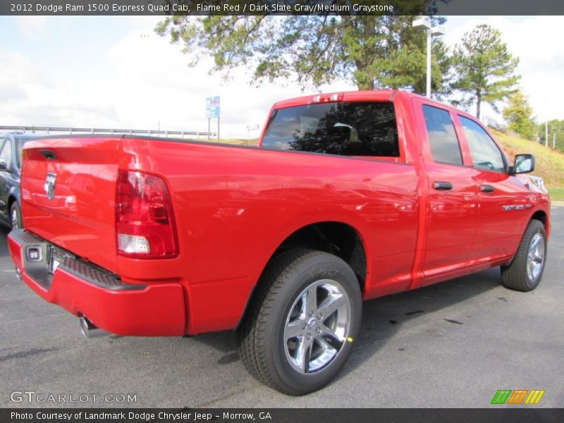  2012 Ram 1500 Express Quad Cab Flame Red