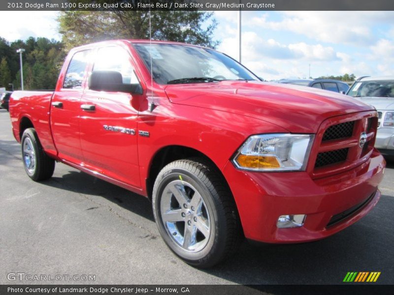  2012 Ram 1500 Express Quad Cab Flame Red