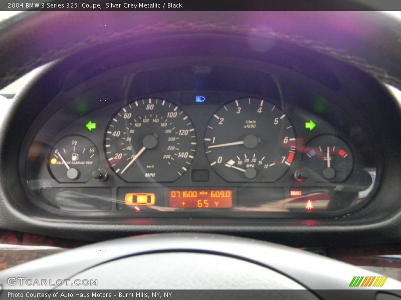  2004 3 Series 325i Coupe 325i Coupe Gauges