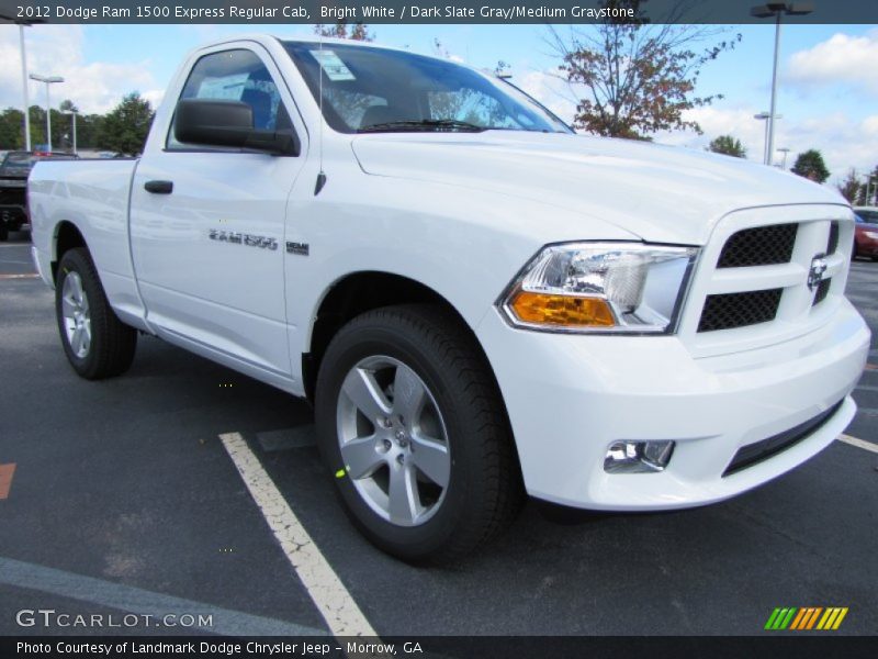  2012 Ram 1500 Express Regular Cab Bright White