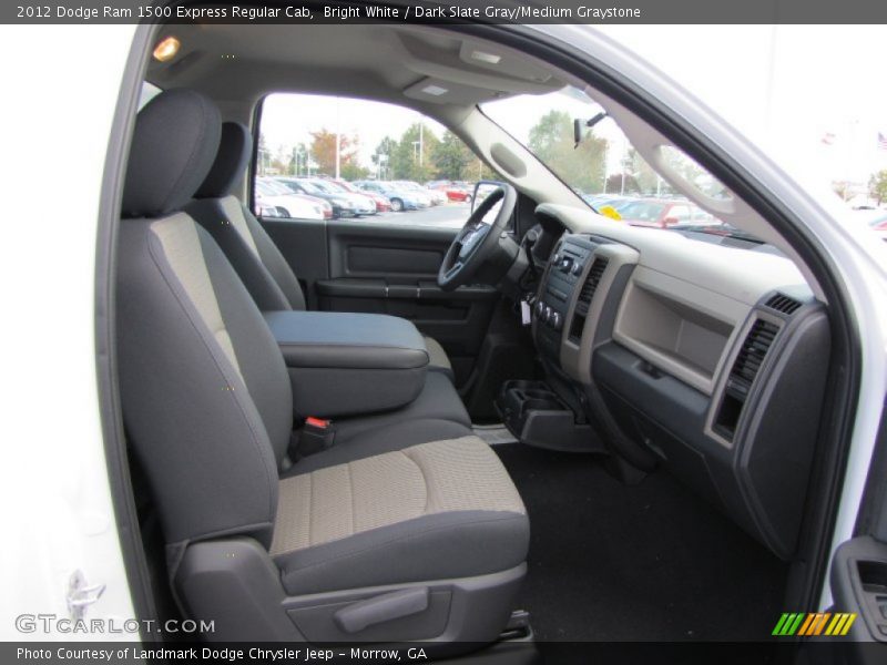  2012 Ram 1500 Express Regular Cab Dark Slate Gray/Medium Graystone Interior