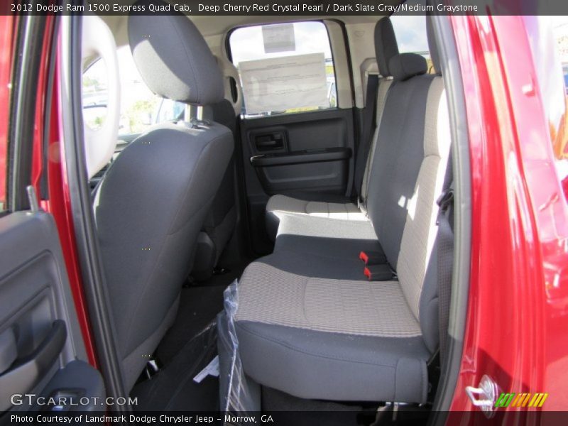 Deep Cherry Red Crystal Pearl / Dark Slate Gray/Medium Graystone 2012 Dodge Ram 1500 Express Quad Cab