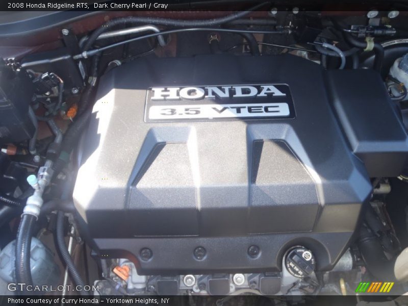 Dark Cherry Pearl / Gray 2008 Honda Ridgeline RTS