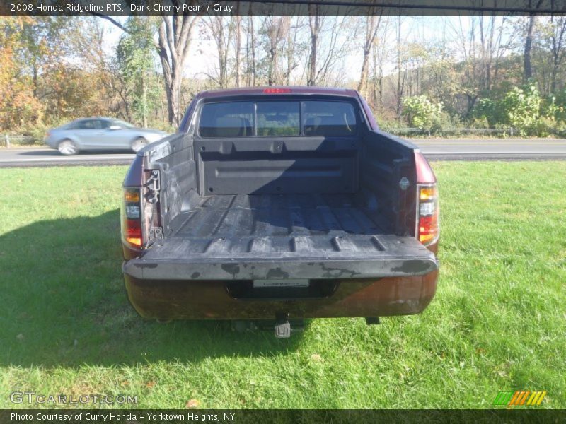 Dark Cherry Pearl / Gray 2008 Honda Ridgeline RTS