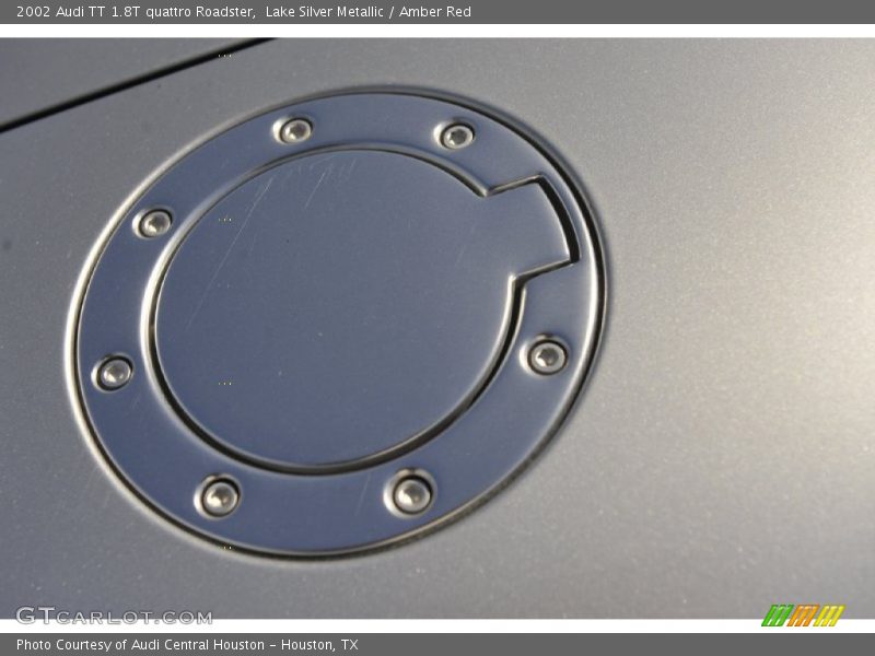 Lake Silver Metallic / Amber Red 2002 Audi TT 1.8T quattro Roadster