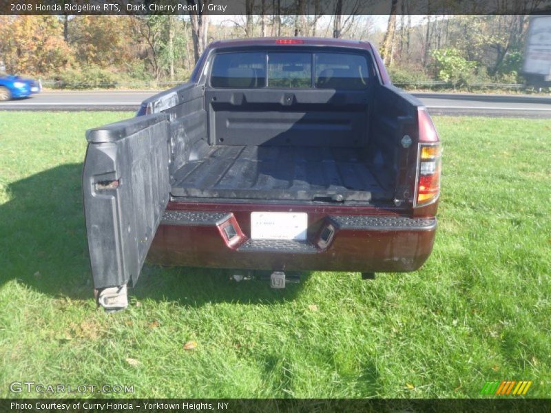 Dark Cherry Pearl / Gray 2008 Honda Ridgeline RTS