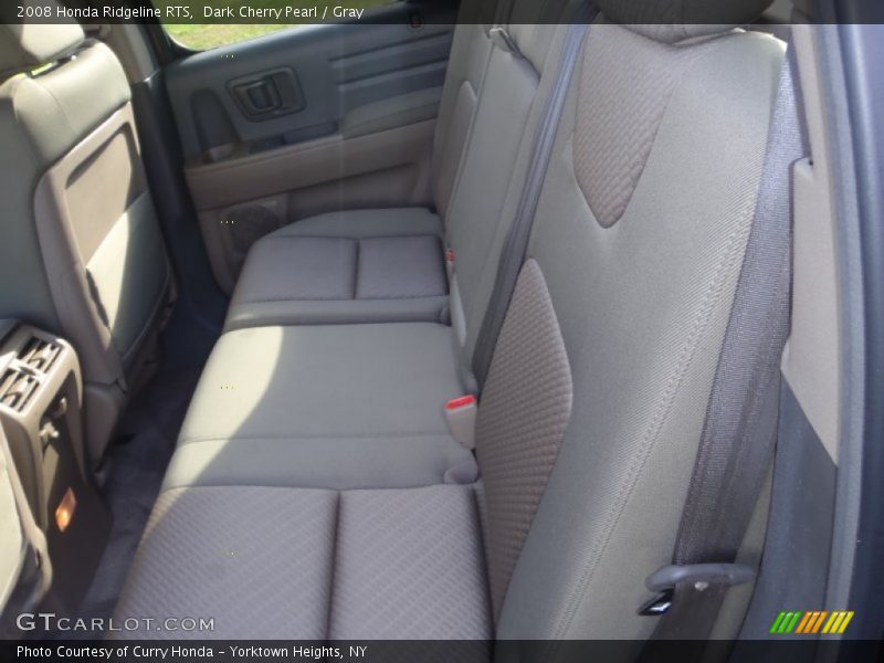 Dark Cherry Pearl / Gray 2008 Honda Ridgeline RTS