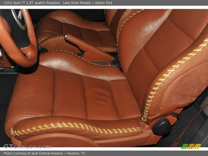  2002 TT 1.8T quattro Roadster Amber Red Interior