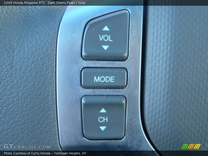 Dark Cherry Pearl / Gray 2008 Honda Ridgeline RTS