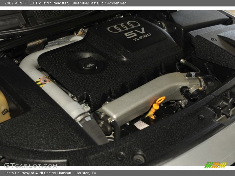 2002 TT 1.8T quattro Roadster Engine - 1.8 Liter Turbocharged DOHC 20-Valve 4 Cylinder