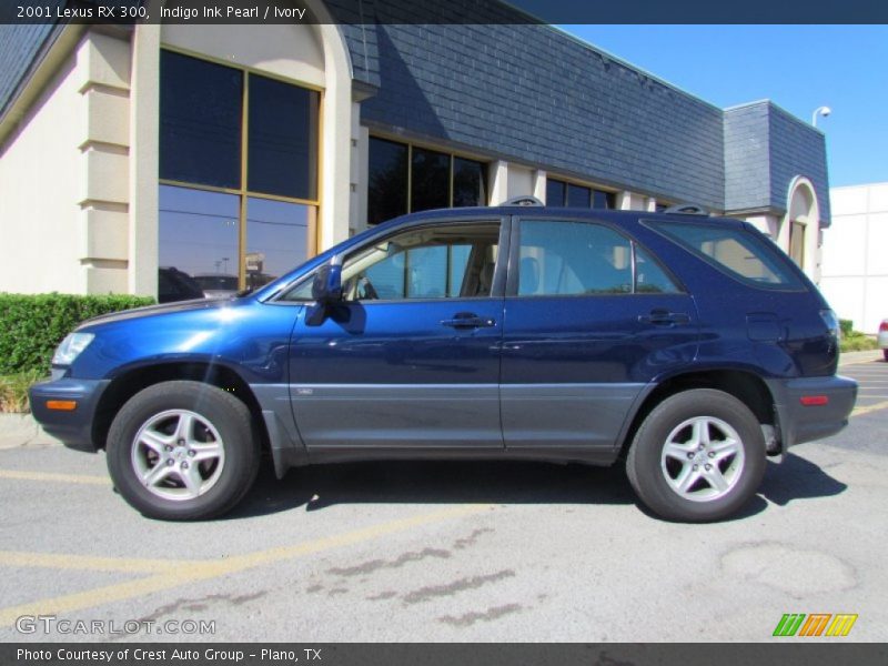 Indigo Ink Pearl / Ivory 2001 Lexus RX 300