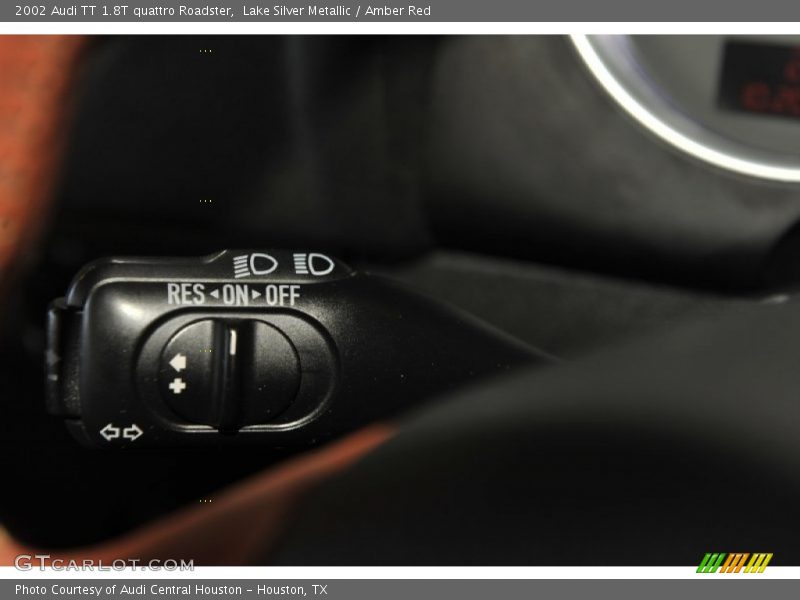 Lake Silver Metallic / Amber Red 2002 Audi TT 1.8T quattro Roadster