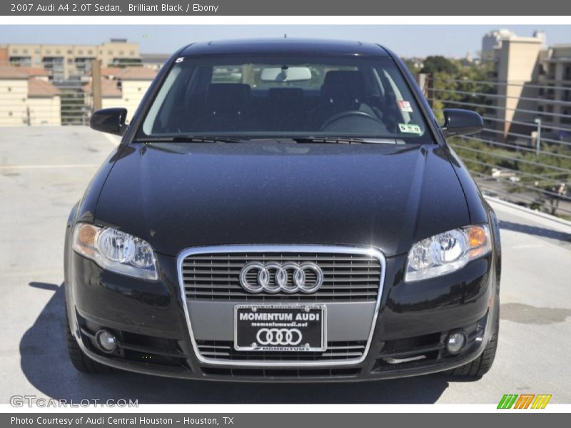 Brilliant Black / Ebony 2007 Audi A4 2.0T Sedan