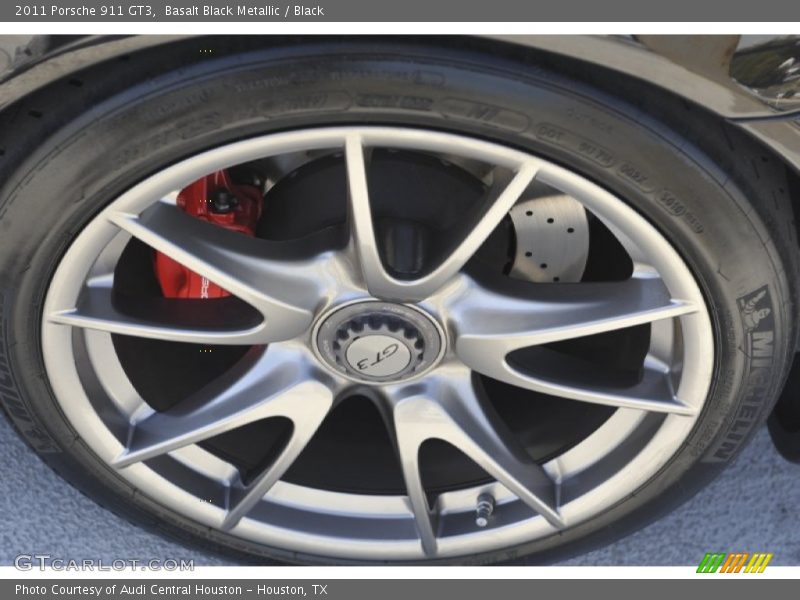 Basalt Black Metallic / Black 2011 Porsche 911 GT3