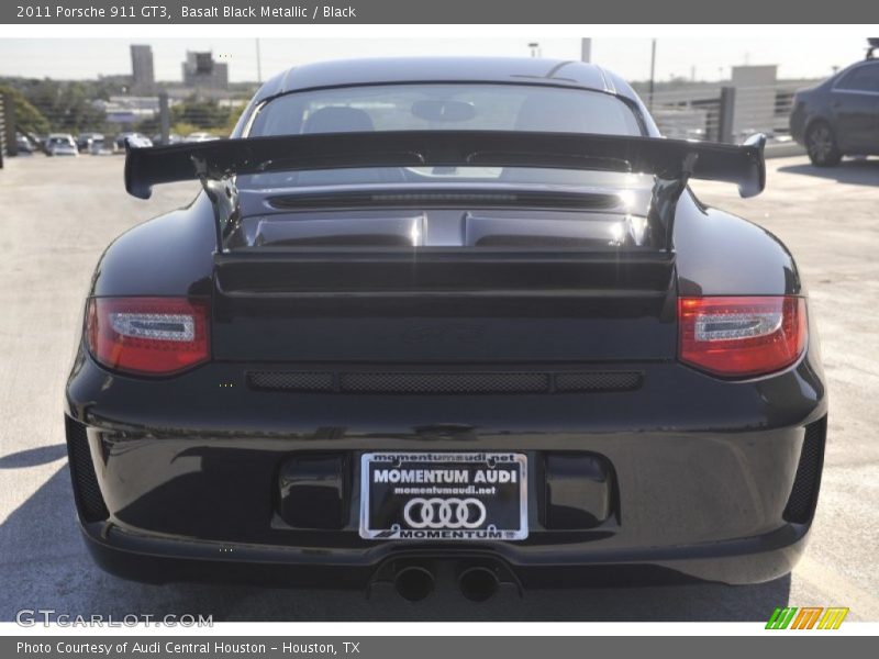 Basalt Black Metallic / Black 2011 Porsche 911 GT3
