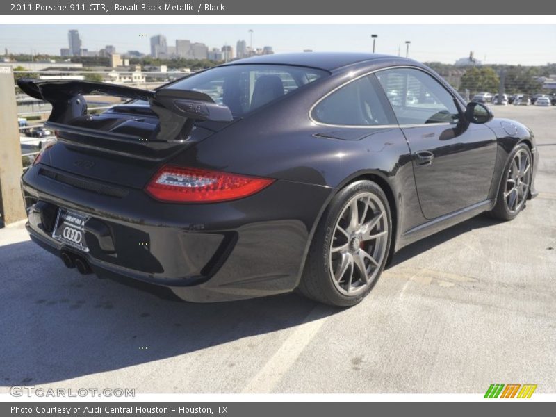 Basalt Black Metallic / Black 2011 Porsche 911 GT3
