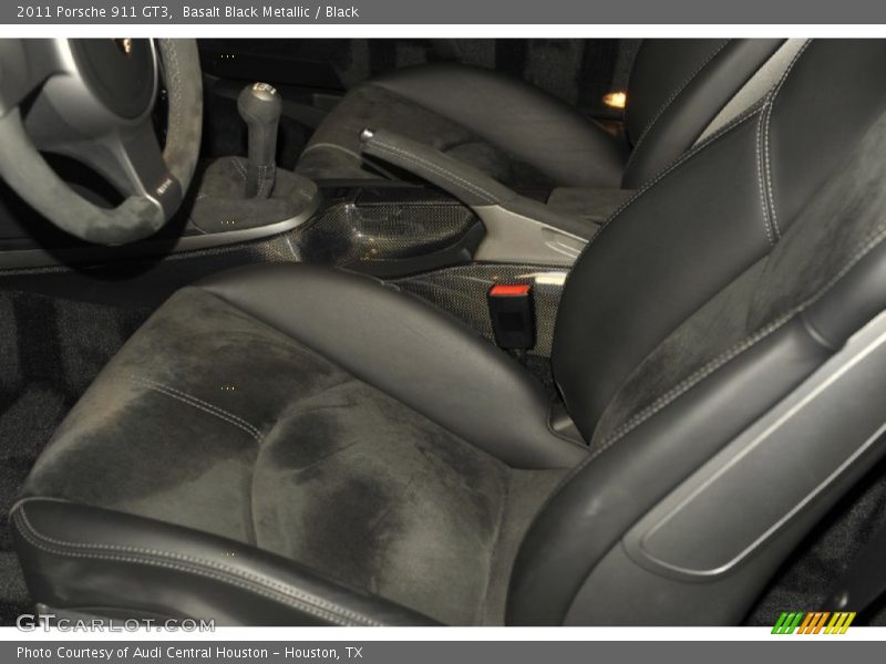 Basalt Black Metallic / Black 2011 Porsche 911 GT3