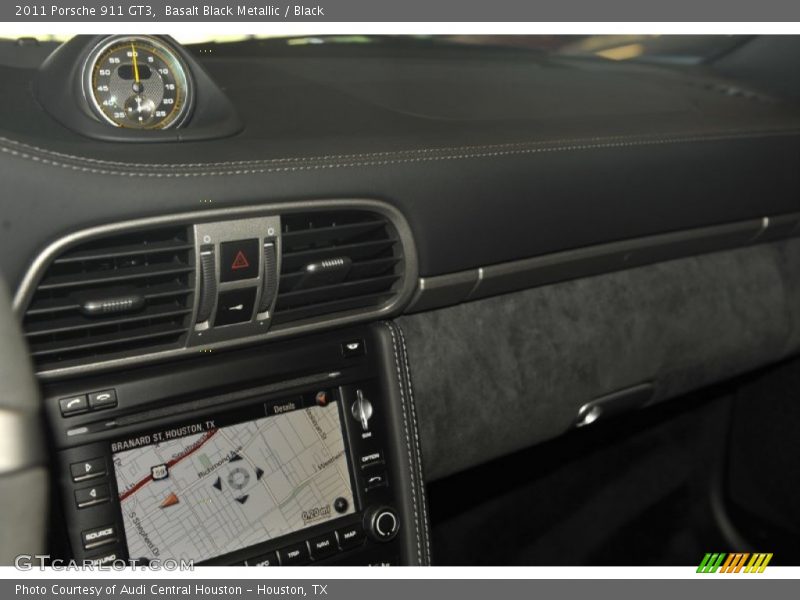 Basalt Black Metallic / Black 2011 Porsche 911 GT3