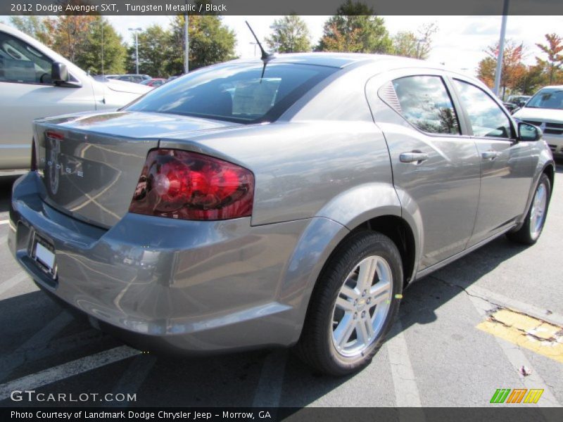 Tungsten Metallic / Black 2012 Dodge Avenger SXT