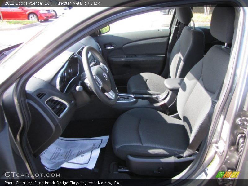 Tungsten Metallic / Black 2012 Dodge Avenger SXT