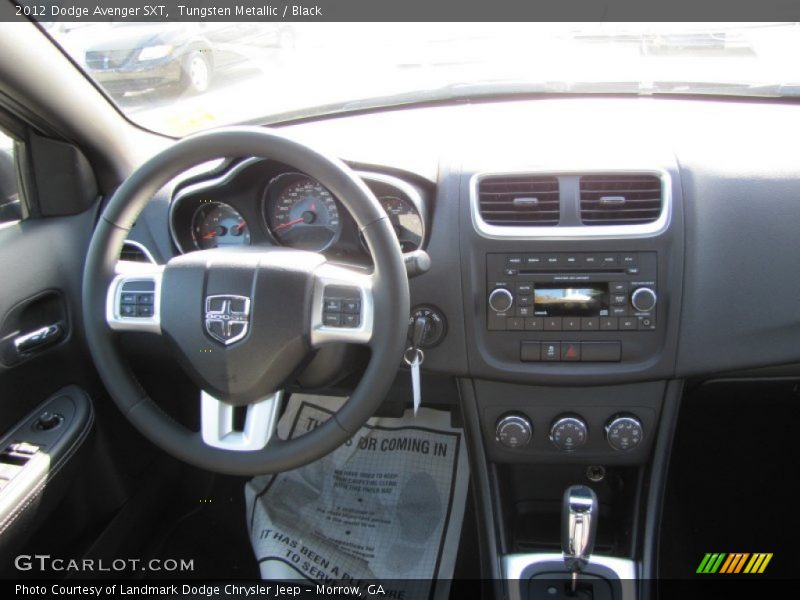 Tungsten Metallic / Black 2012 Dodge Avenger SXT