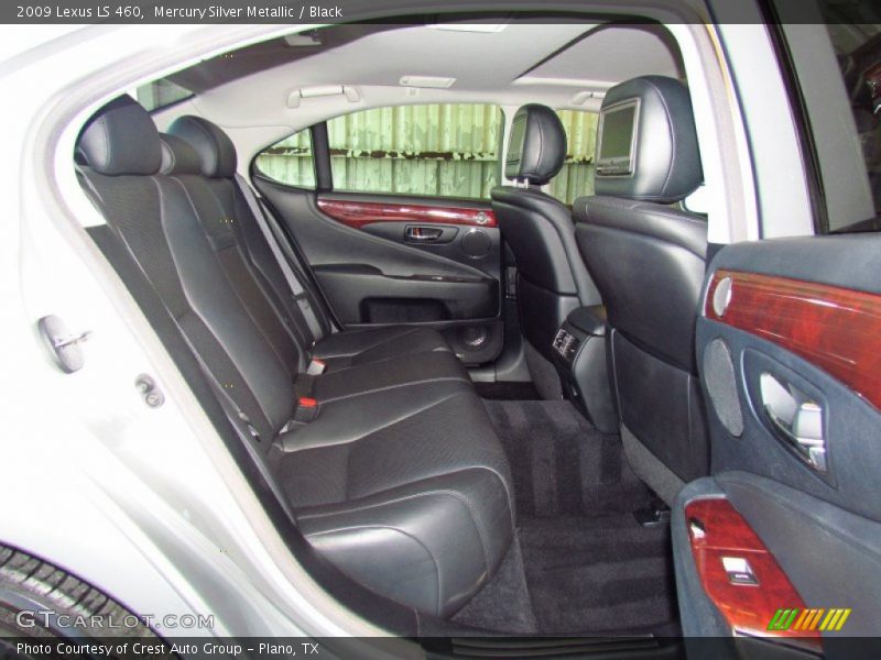 Mercury Silver Metallic / Black 2009 Lexus LS 460