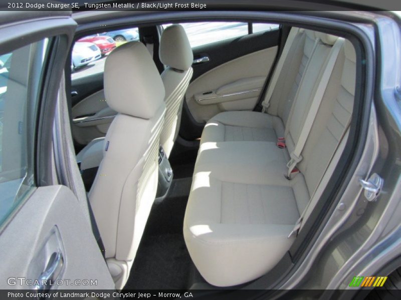  2012 Charger SE Black/Light Frost Beige Interior