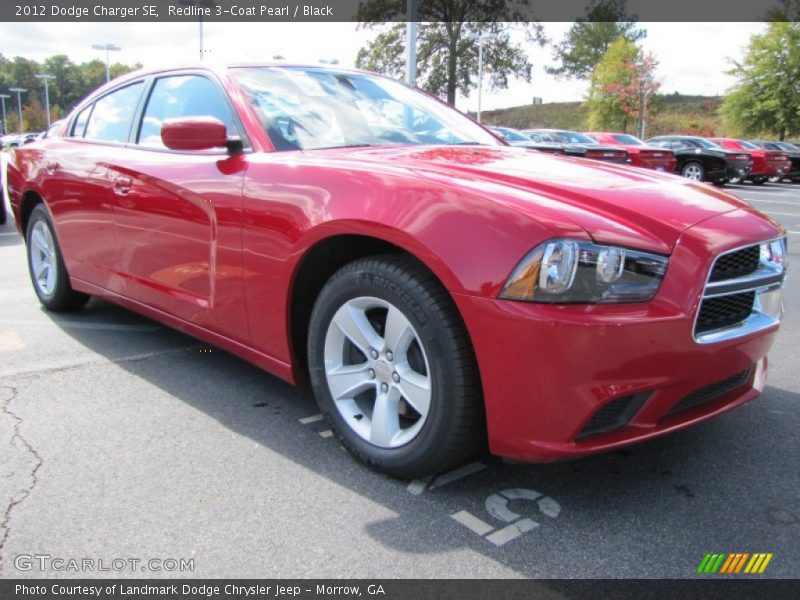 Redline 3-Coat Pearl / Black 2012 Dodge Charger SE
