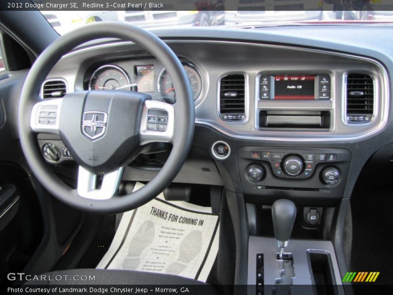 Redline 3-Coat Pearl / Black 2012 Dodge Charger SE