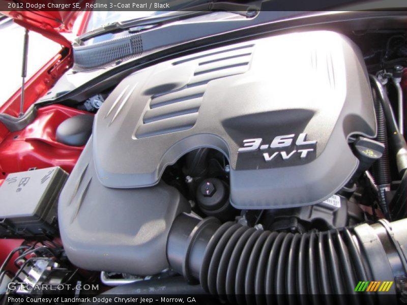 Redline 3-Coat Pearl / Black 2012 Dodge Charger SE