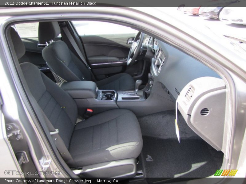  2012 Charger SE Black Interior