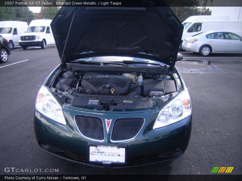 Emerald Green Metallic / Light Taupe 2007 Pontiac G6 GT Sedan