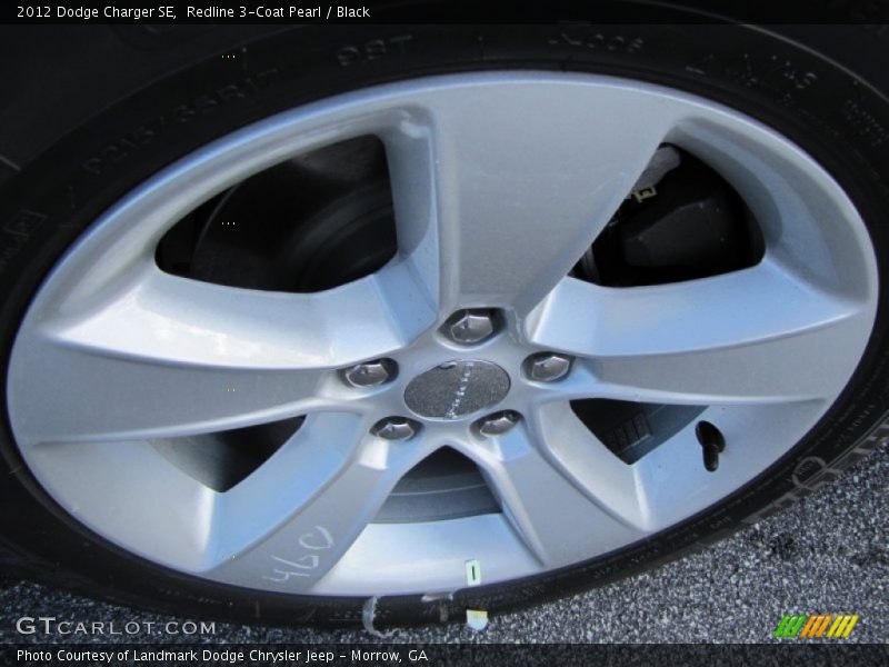 Redline 3-Coat Pearl / Black 2012 Dodge Charger SE