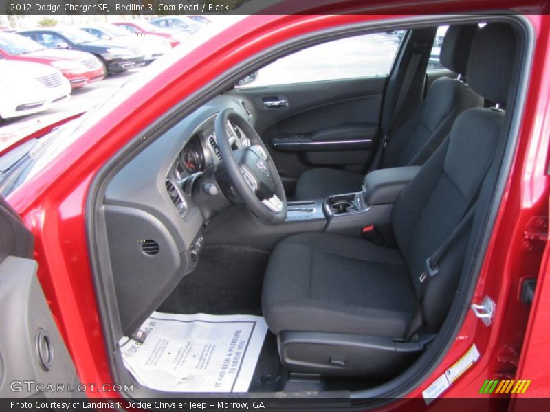 Redline 3-Coat Pearl / Black 2012 Dodge Charger SE