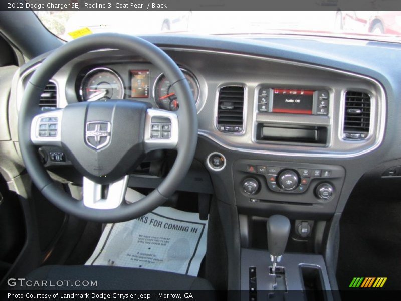 Dashboard of 2012 Charger SE