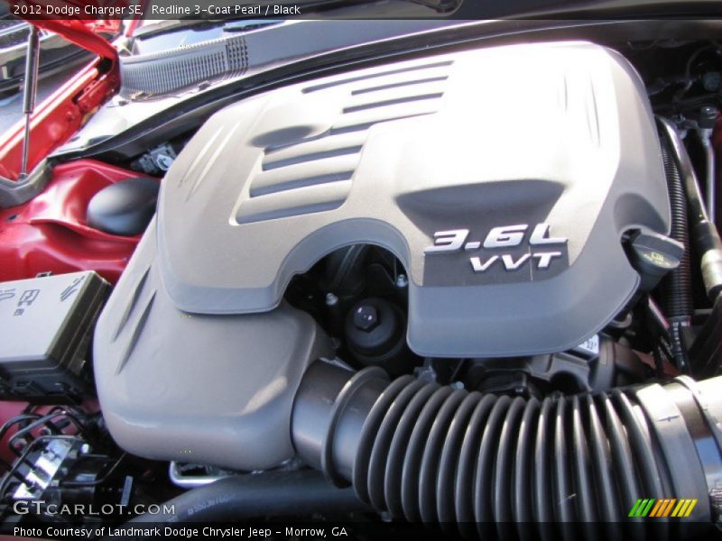 Redline 3-Coat Pearl / Black 2012 Dodge Charger SE