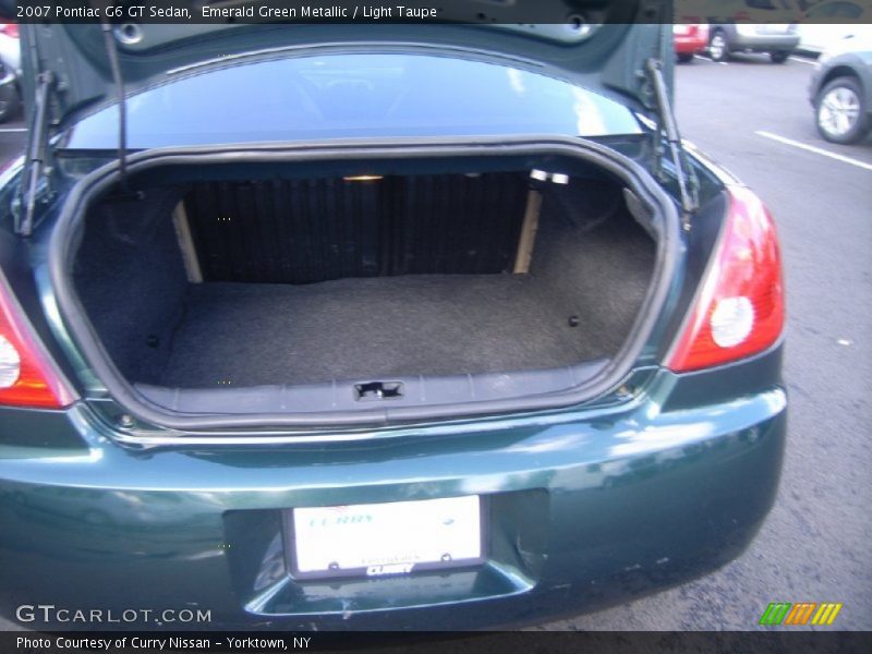 Emerald Green Metallic / Light Taupe 2007 Pontiac G6 GT Sedan