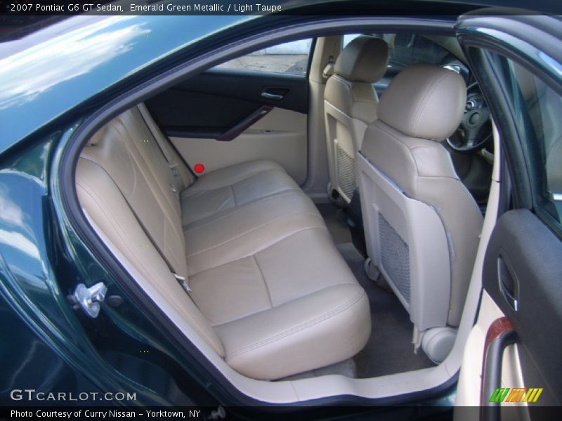 Emerald Green Metallic / Light Taupe 2007 Pontiac G6 GT Sedan