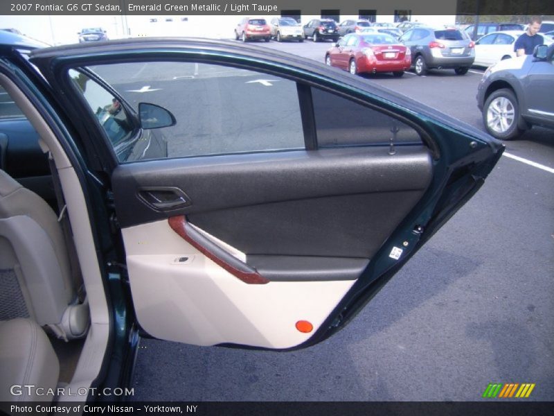 Emerald Green Metallic / Light Taupe 2007 Pontiac G6 GT Sedan