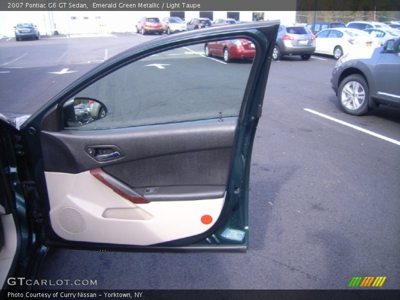 Emerald Green Metallic / Light Taupe 2007 Pontiac G6 GT Sedan