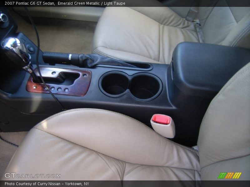 Emerald Green Metallic / Light Taupe 2007 Pontiac G6 GT Sedan