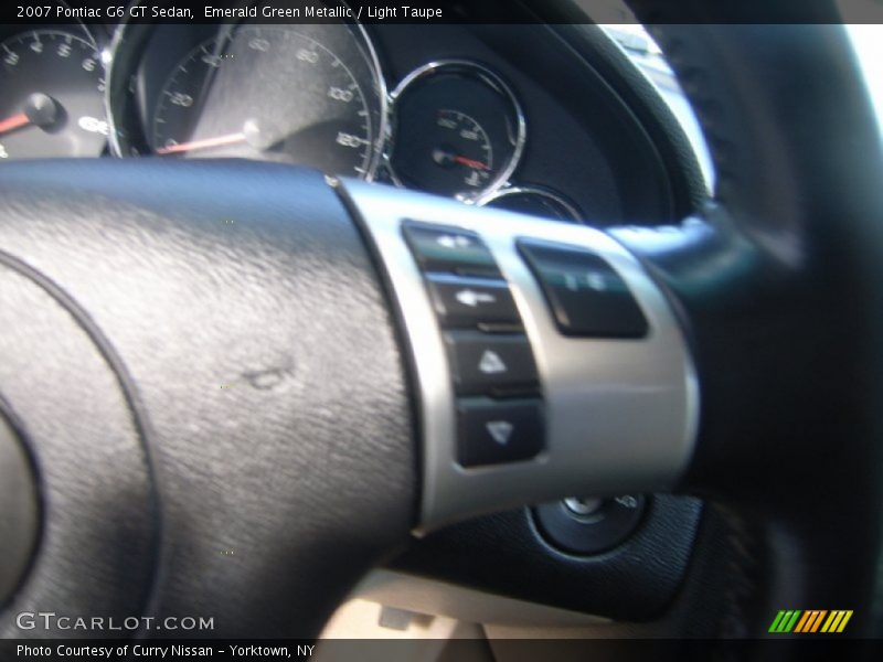 Emerald Green Metallic / Light Taupe 2007 Pontiac G6 GT Sedan