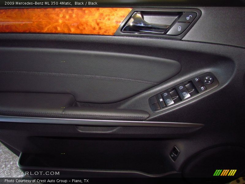 Black / Black 2009 Mercedes-Benz ML 350 4Matic