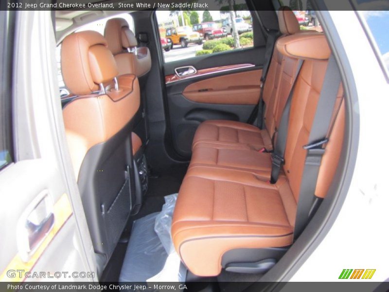  2012 Grand Cherokee Overland New Saddle/Black Interior