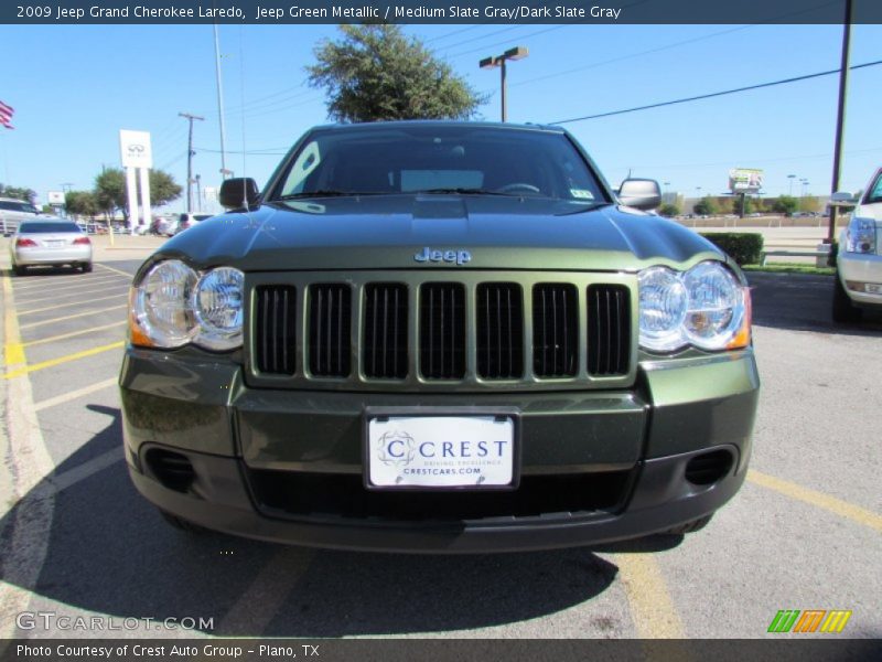 Jeep Green Metallic / Medium Slate Gray/Dark Slate Gray 2009 Jeep Grand Cherokee Laredo