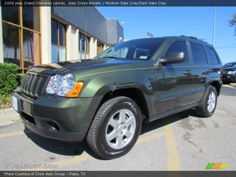 Jeep Green Metallic / Medium Slate Gray/Dark Slate Gray 2009 Jeep Grand Cherokee Laredo