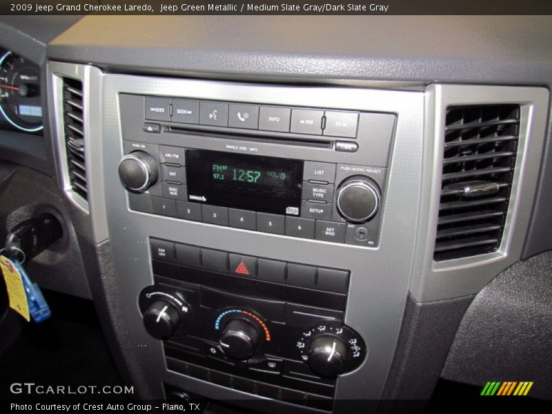 Jeep Green Metallic / Medium Slate Gray/Dark Slate Gray 2009 Jeep Grand Cherokee Laredo