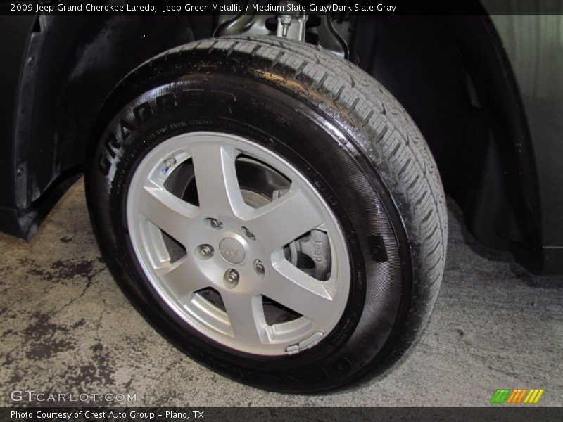 Jeep Green Metallic / Medium Slate Gray/Dark Slate Gray 2009 Jeep Grand Cherokee Laredo