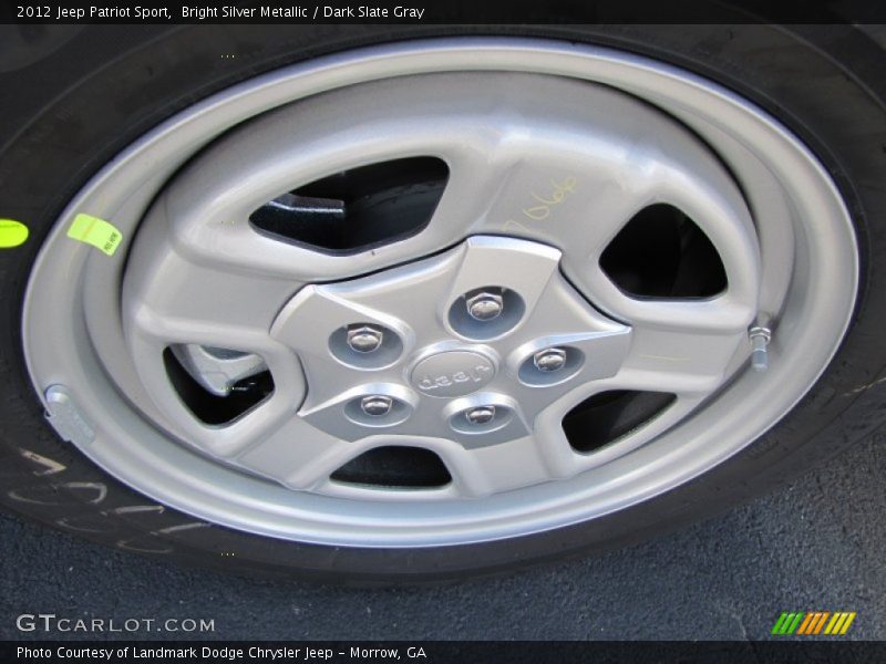 Bright Silver Metallic / Dark Slate Gray 2012 Jeep Patriot Sport
