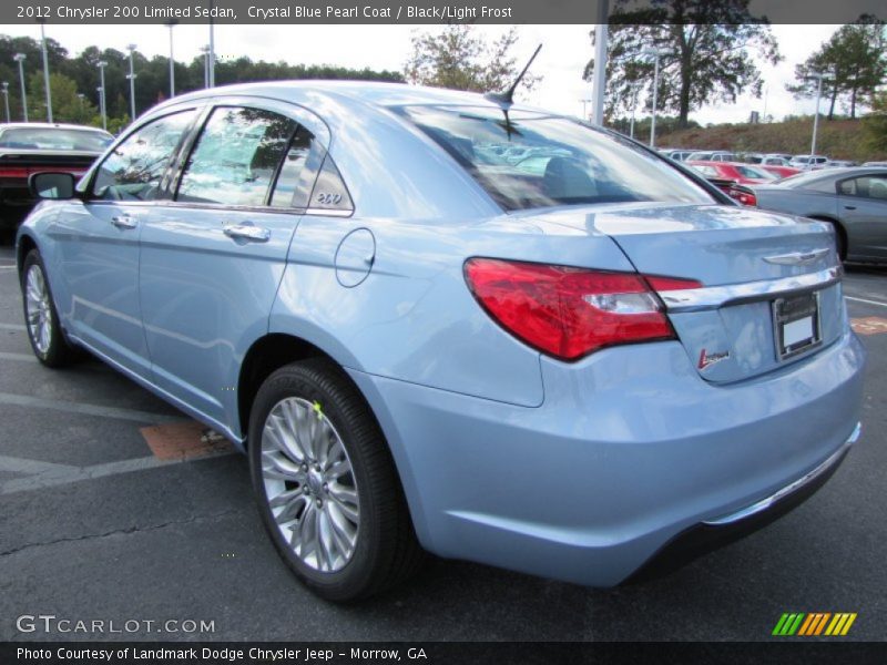 2012 200 Limited Sedan Crystal Blue Pearl Coat